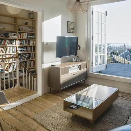 Falmouth Townhouse With Panoramic Sea View Terrace Dış mekan fotoğraf