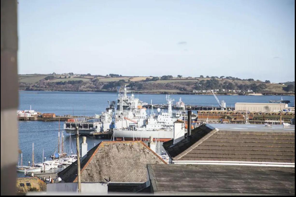 Falmouth Townhouse With Panoramic Sea View Terrace Dış mekan fotoğraf
