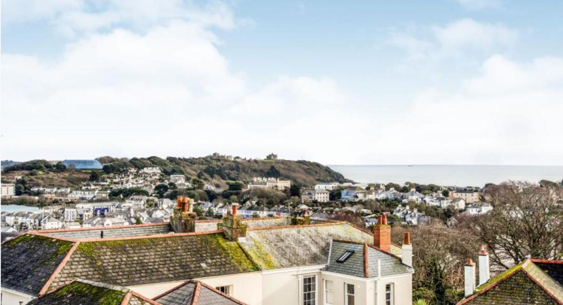 Falmouth Townhouse With Panoramic Sea View Terrace Dış mekan fotoğraf